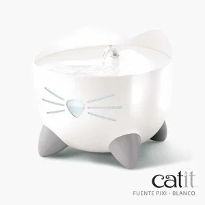 Catit Pixi Fuente Bebedera Acero Inoxidable