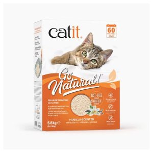 Catit Go Natural Arena Biodegradable Aglomerante Vainilla 5,6kg