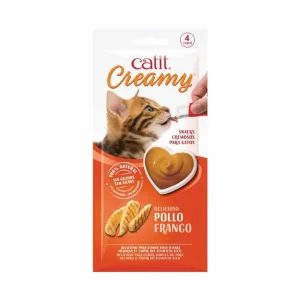 Catit Creamy Pollo 40g (4 tubos)