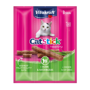 Vitakraft Cat Stick Chicken and Catgrass