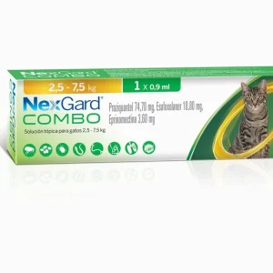 Nexgard Combo Gato 2,5-7.5 kg